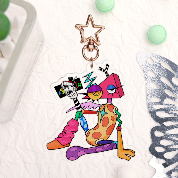 Zooble (Censored) Acrylic Keychain
