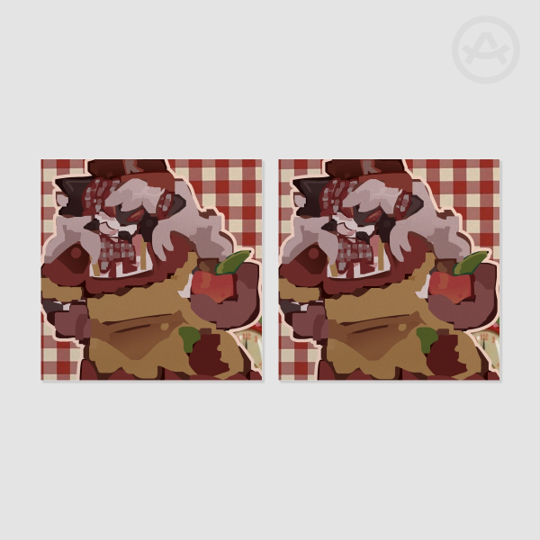 pest apple print