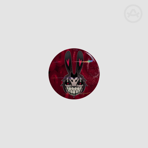 Fleshy Lou - Round Badges (Button Pins)