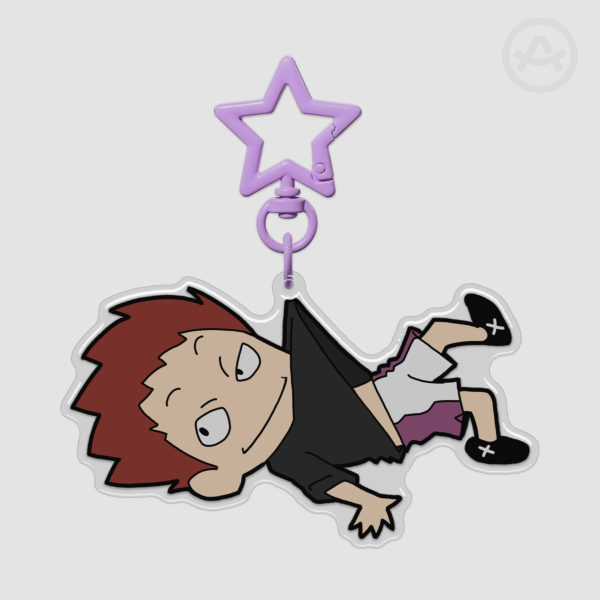 Tendon Satori Haikyuu Epoxy Clear Acrylic Keychains