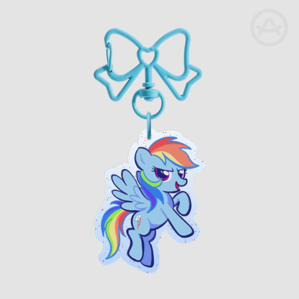 MY LITTLE PONY Rainbow Dah Keychain