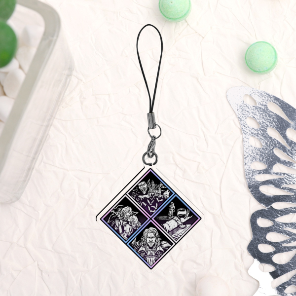 Dracula DBD Perks Keychain