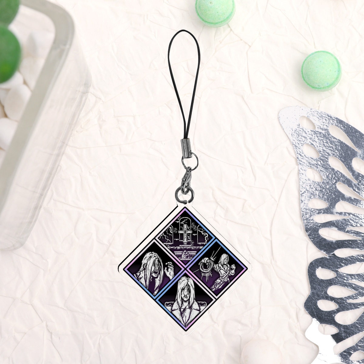 Trevor Belmont DBD Perks Keychain