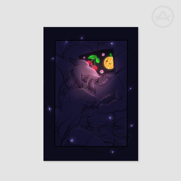 'ASMR' 5.83" x 8.27" Print
