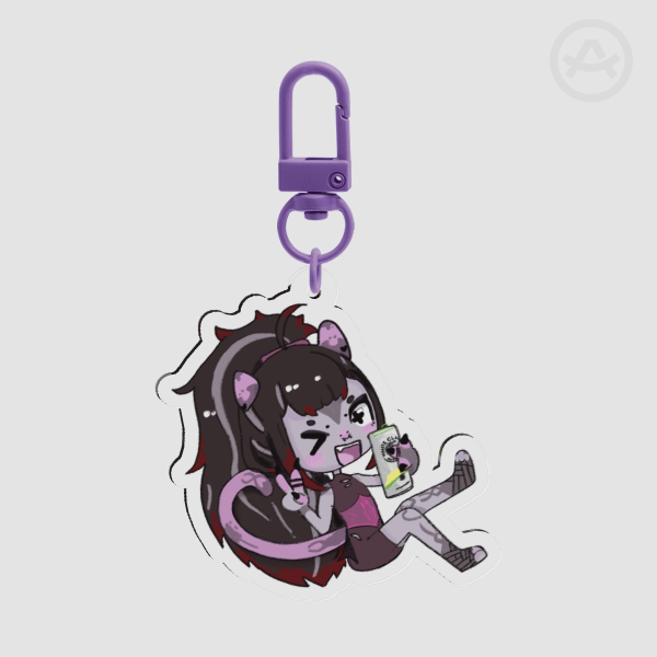 Degen Drinky Acrylic Keychain
