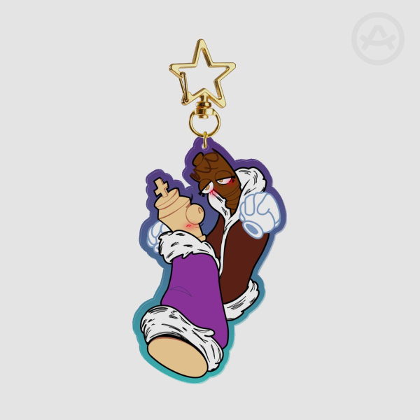 TADC Kinger and Queenie “Checkmates” Acrylic Charm