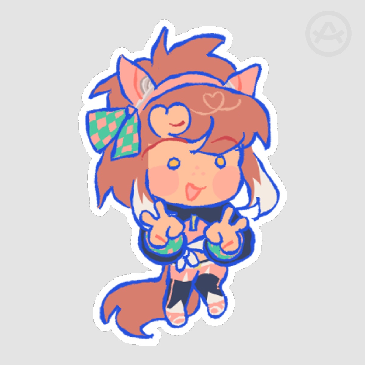 Dantsu Flame Sticker