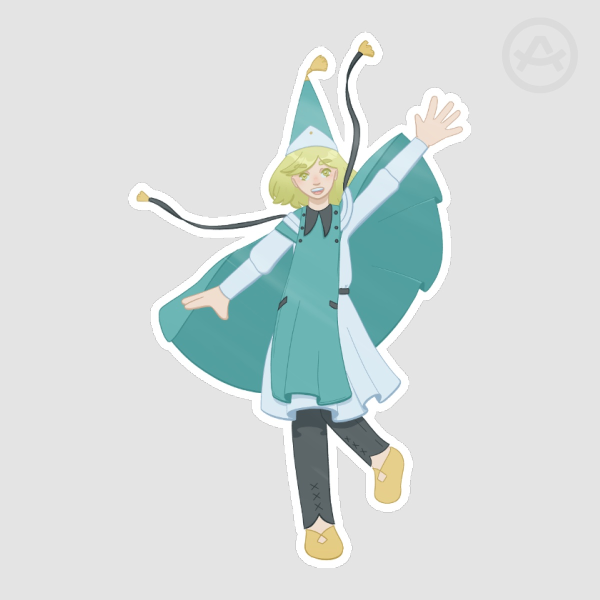 Coco Witch Hat Atelier Sticker