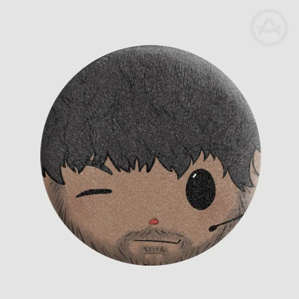 Carlos Oliveira Plush Button