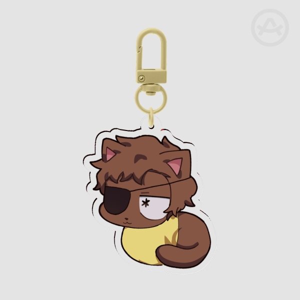 Evil Morty Loaf Keychain