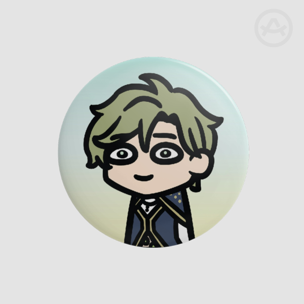 Silly Nukani Pin - Olivine
