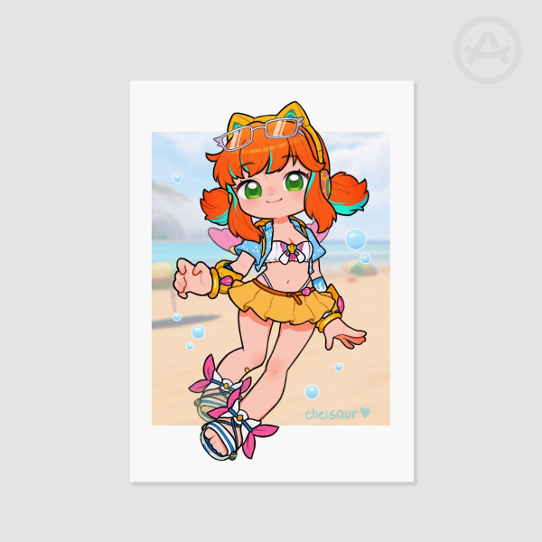 Summertime Juno print