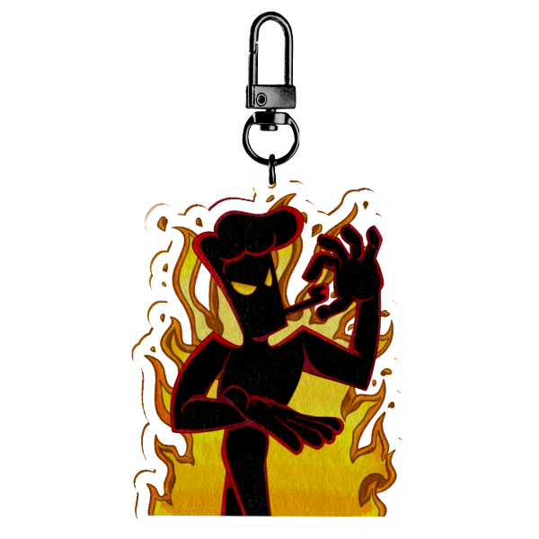 Father Codename Kids Next Door/KND Clear Acrylic Keychains