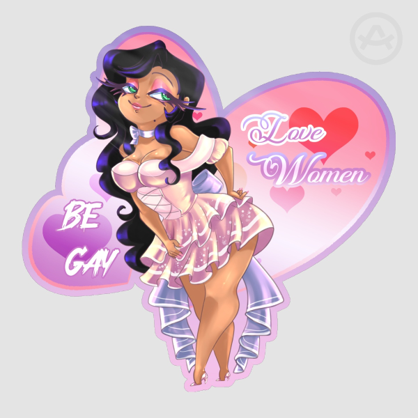 5" The Divine Stay Pride Sticker - Eve