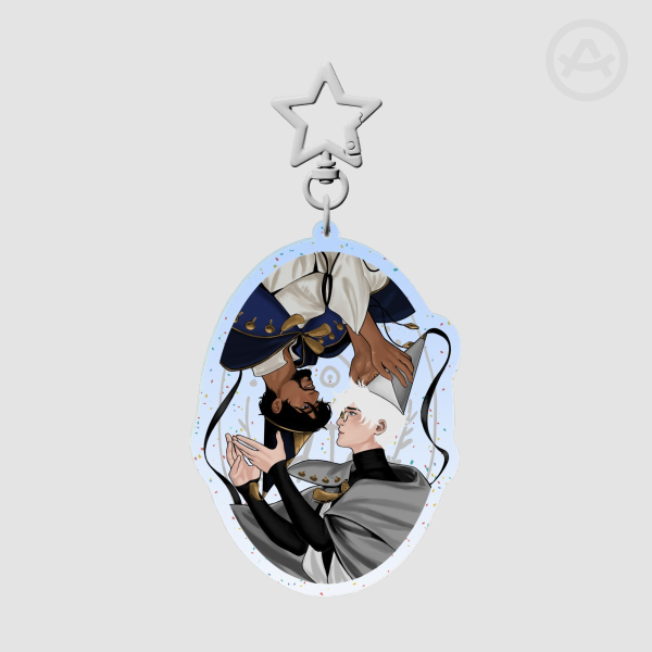 Orufrey Colored Edge Acrylic Keychain