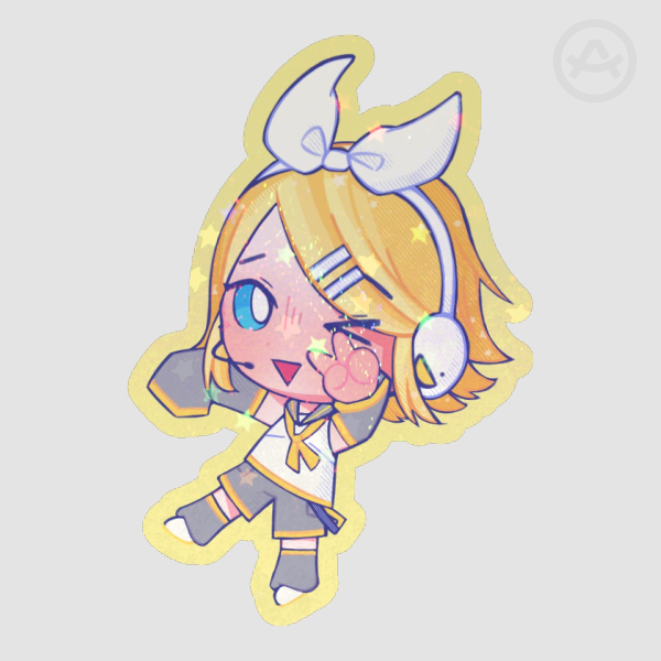 [Vocaloid] Mini Kagamine Rin Sticker