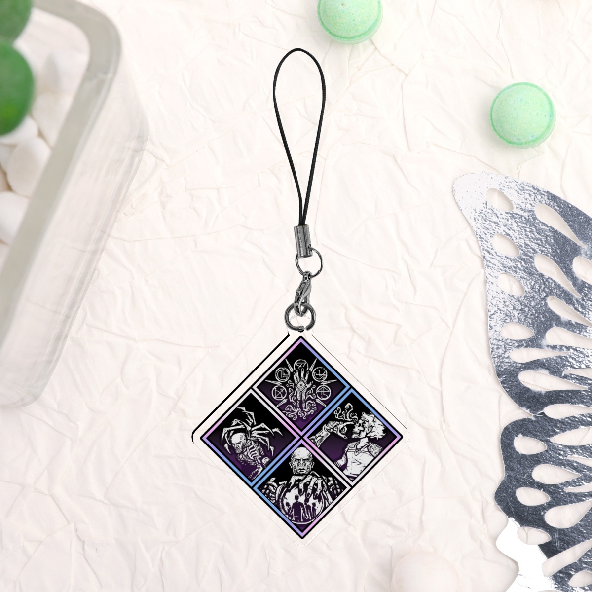 Vecna DBD Perks Keychain