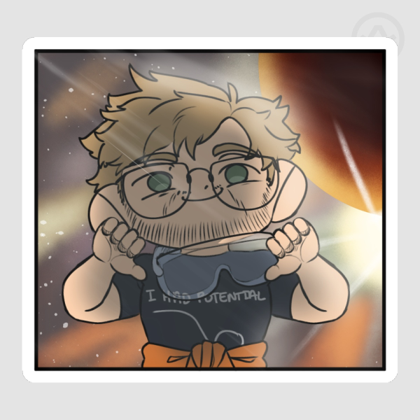 PHM Grace thumbs sticker