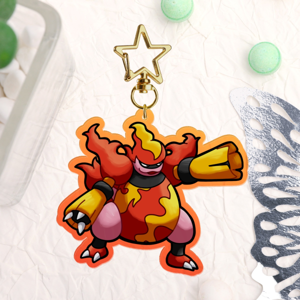 Magmortar Acrylic Keychain