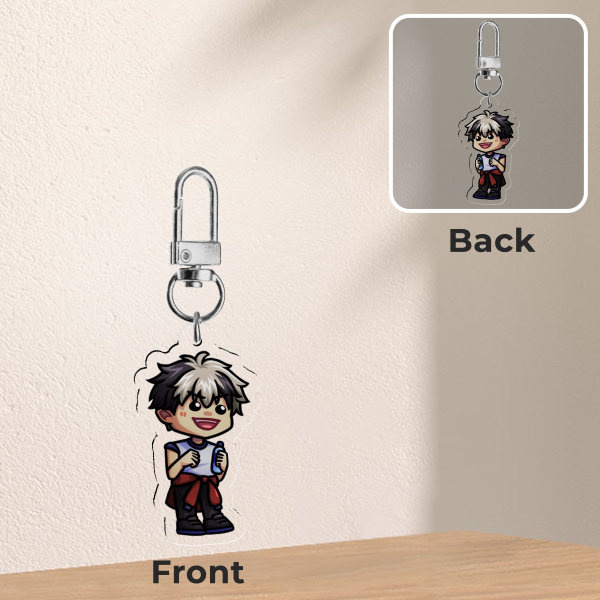 Holostars EN Idol Training-Support Keychain - Crimzon Ruze
