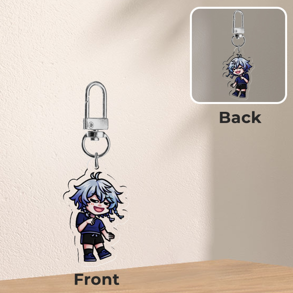 Holostars EN Idol Training-Support Keychain - Octavio