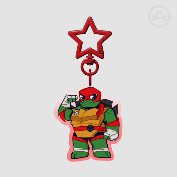 TMNT Raph Keychain
