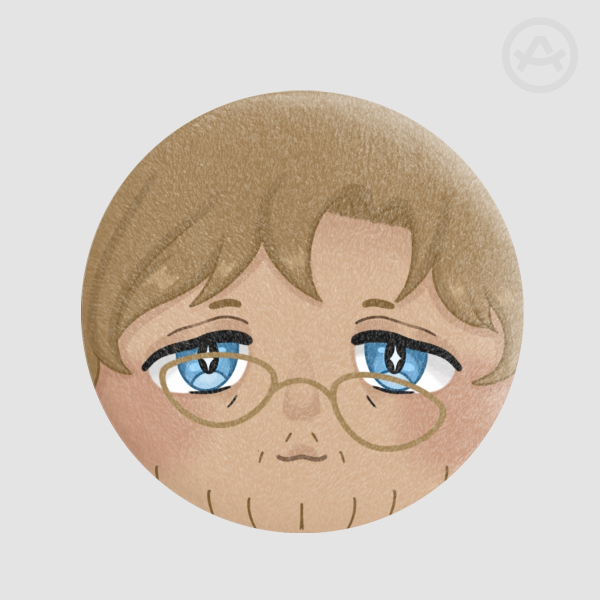 Grace Plush Badge