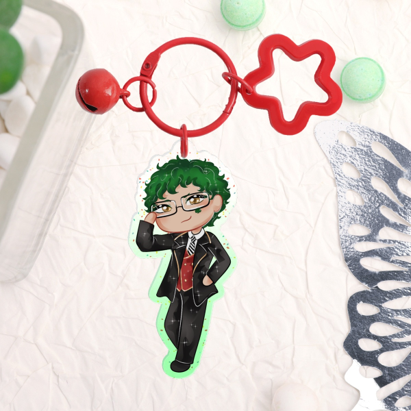 Trey Clover Keychain || Twisted Wonderland (TWST)