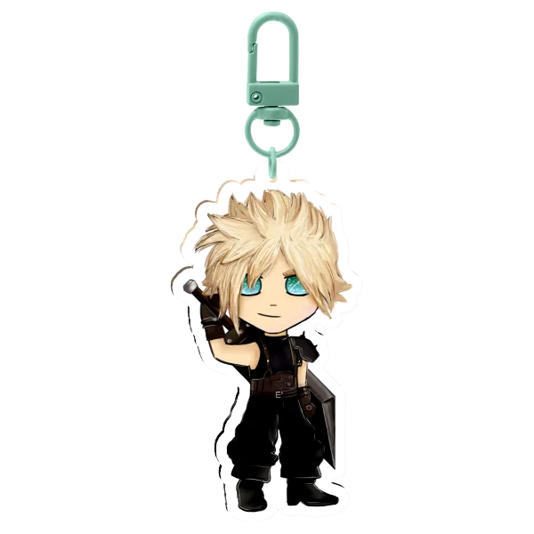 Final Fantasy Cloud Strife Keychain