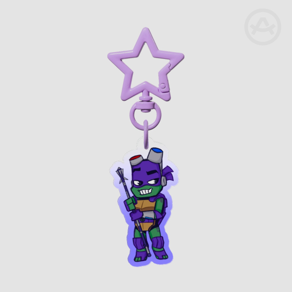 TMNT Donnie Keychain