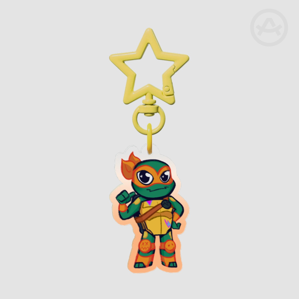 TMNT Mikey Keychain
