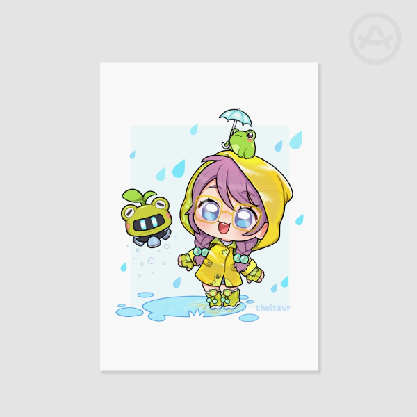 Rainy Day Mei print