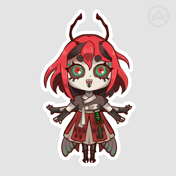 Beribug Die Cut Sticker