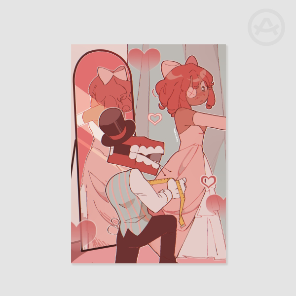 Caine and Ragatha A5 Poster