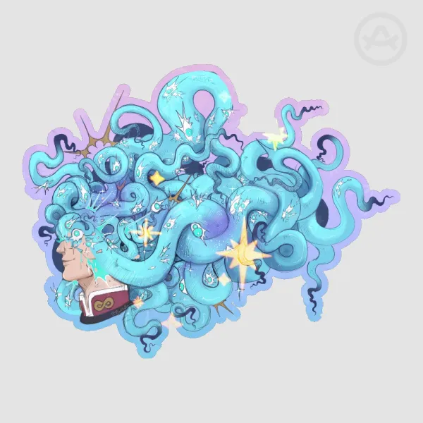 Doorman - Colored Edge Die Cut Sticker