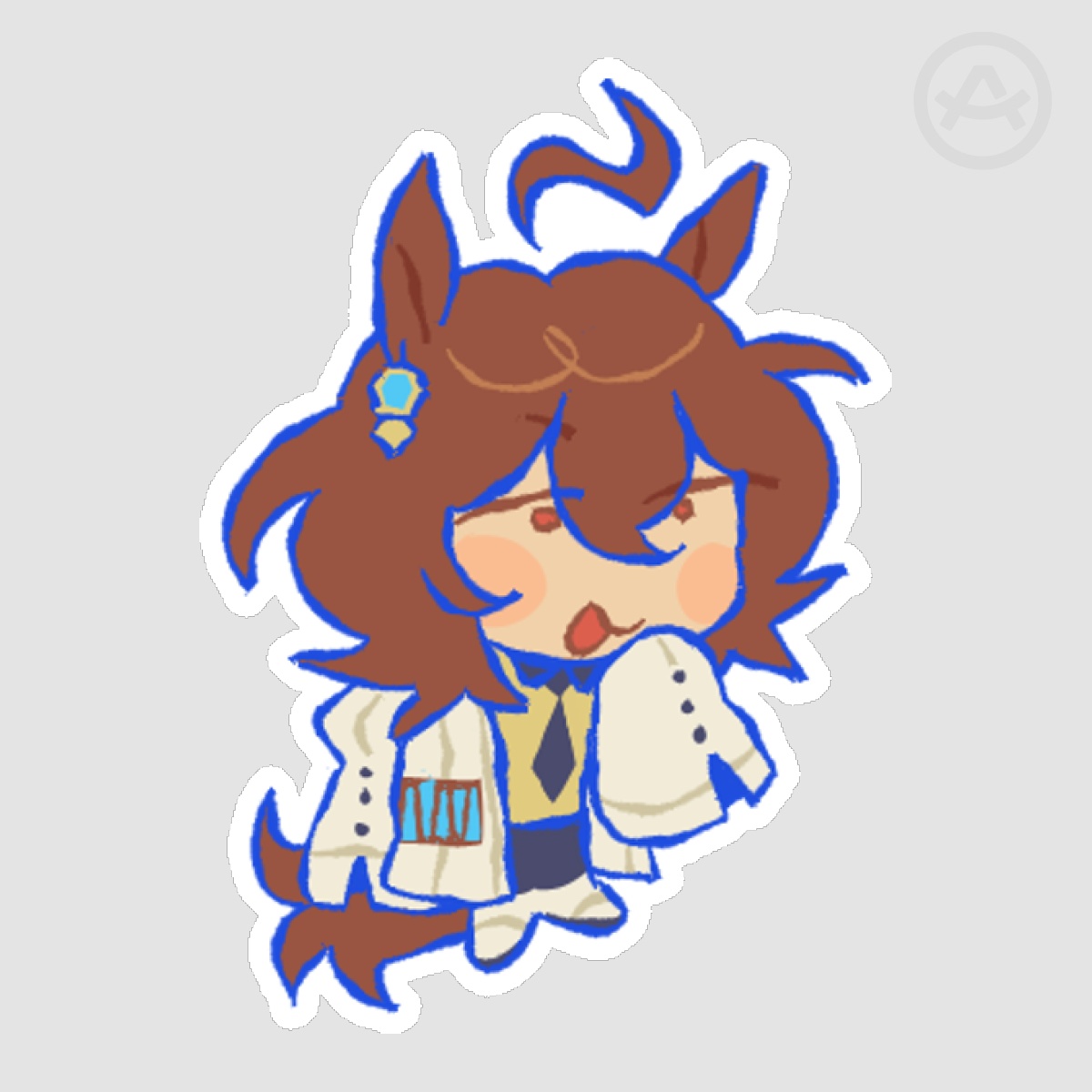 Agnes Tachyon Sticker