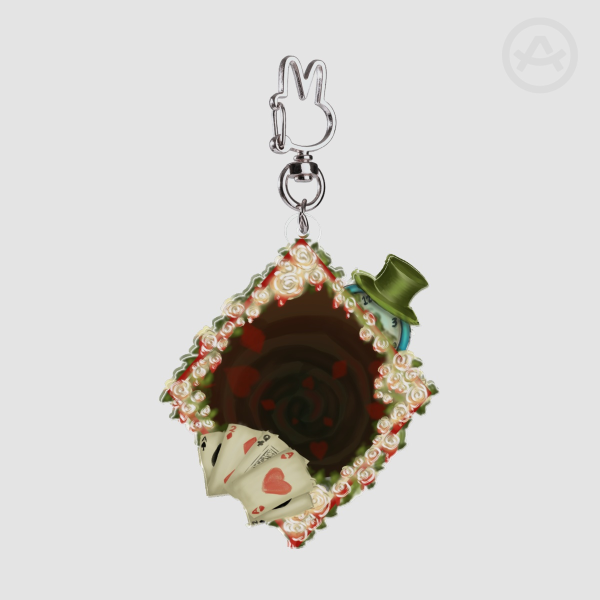 Wonderland Acrylic Keychain