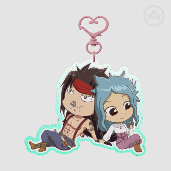 Fairy Tail - Gajevy Heart keychain