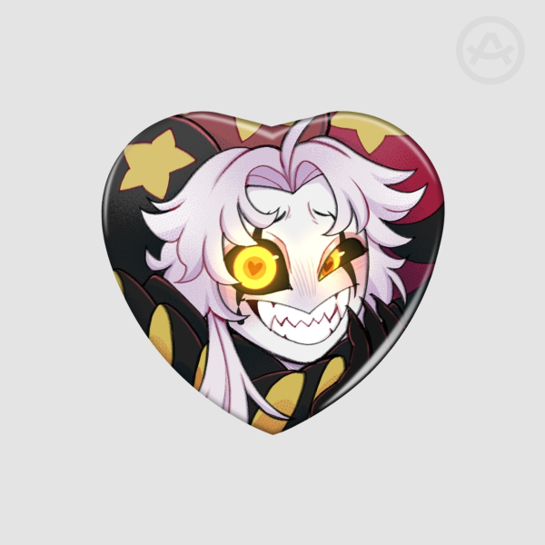Pierrot Heart badge