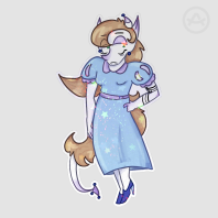 Beatrice Holo Star Sticker