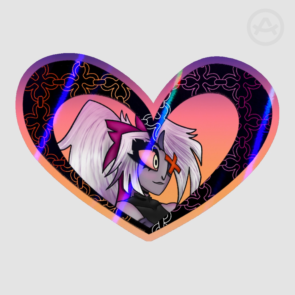 Neon Nights Holo Vaggi Sticker