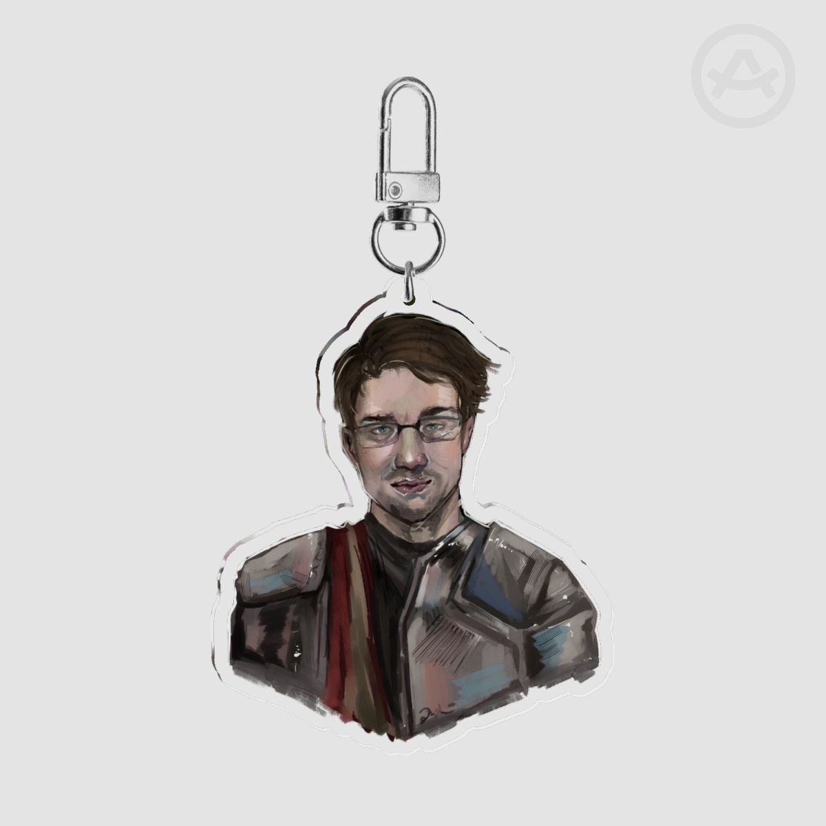 QSMP 2 q! Graf keychain