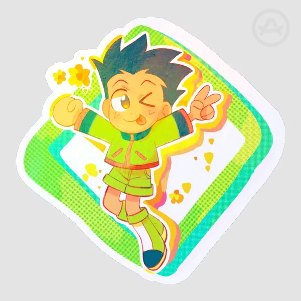 Gon Holo Sticker