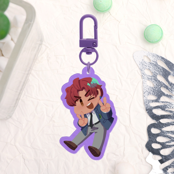 [Dandadan] Jiji Translucent Keychain