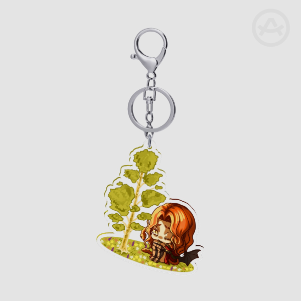 Messmer and the minor erdtree - Clear Acrylic Keychain