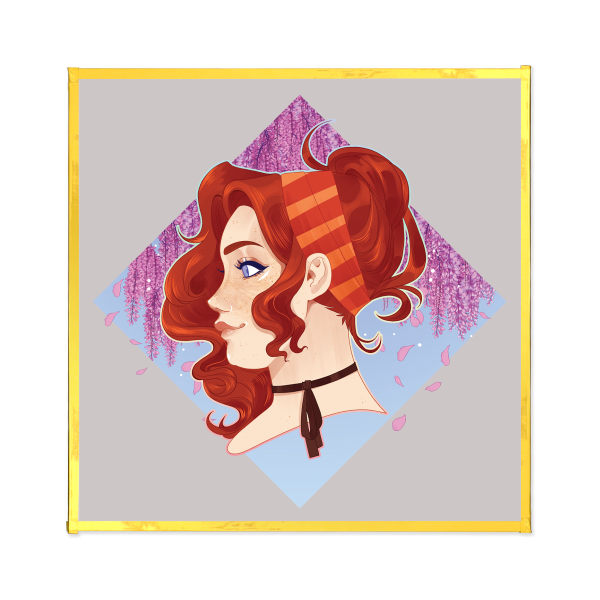 Portia Gold-edged art board