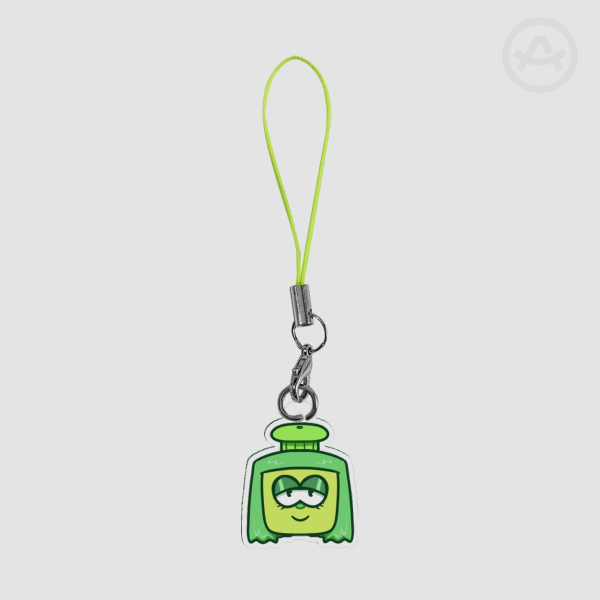 Green Deltarune Phone Charm