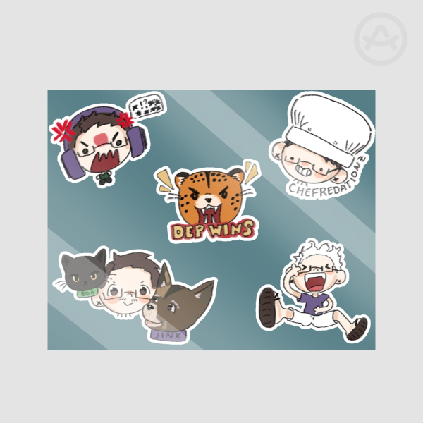 Depredationz Stickers Sheet
