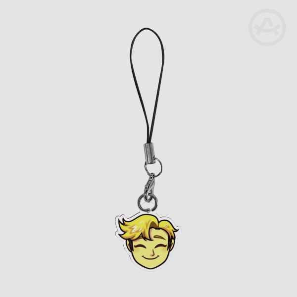 Flowery Deltarune Phone Charm