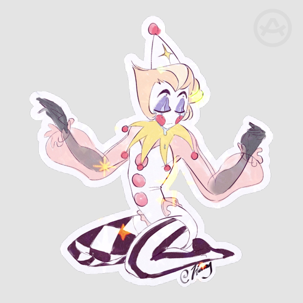 Jester Luci Sticker